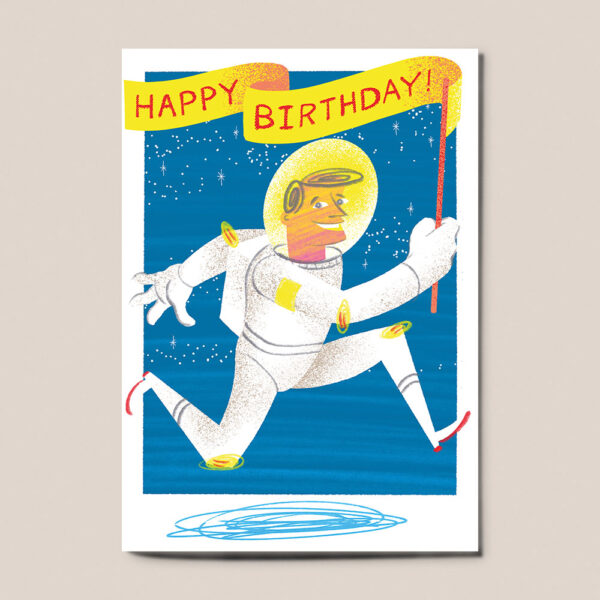 Astronaut Leaping