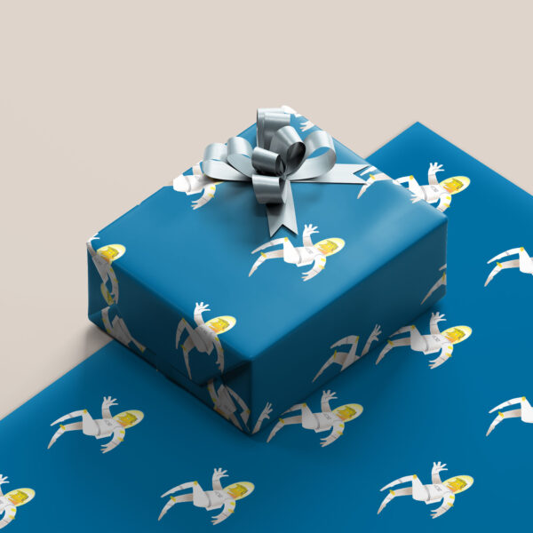 Astronaut Gift Wrap